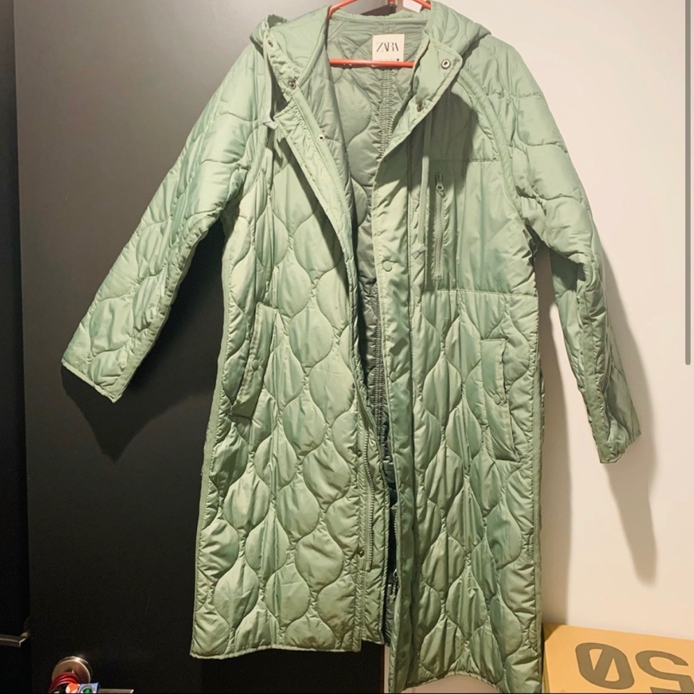 Zara Quilted Coat